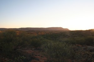 Looking south towards Mt Gillen