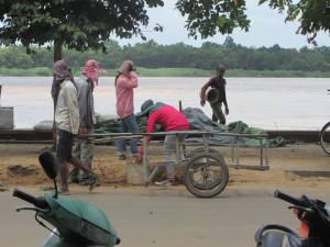 Riverside construction workers: my current fascination