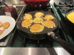 Ebelskiver pan and breakfast Ebelskivers