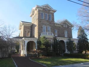 Colonial home on the Delaware River