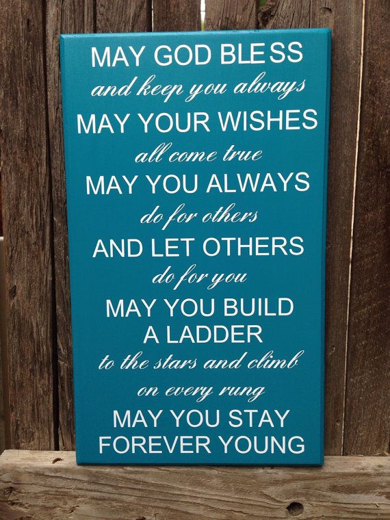 may you always do for others