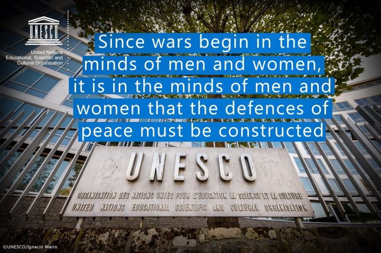 since wars begin unesco