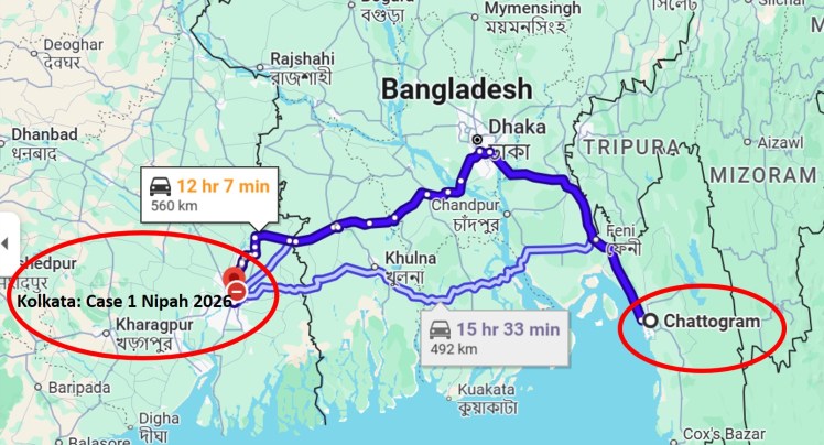 Ebola Nipah Chittagong